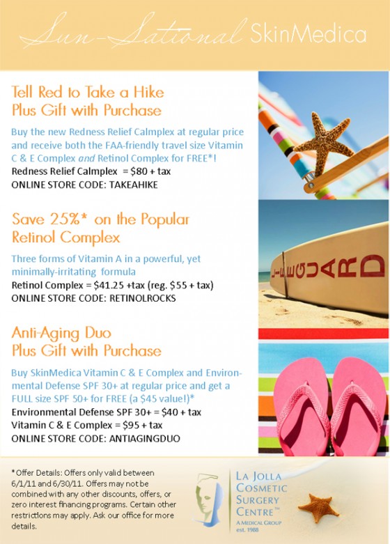 June 2011 skinmedica specials final